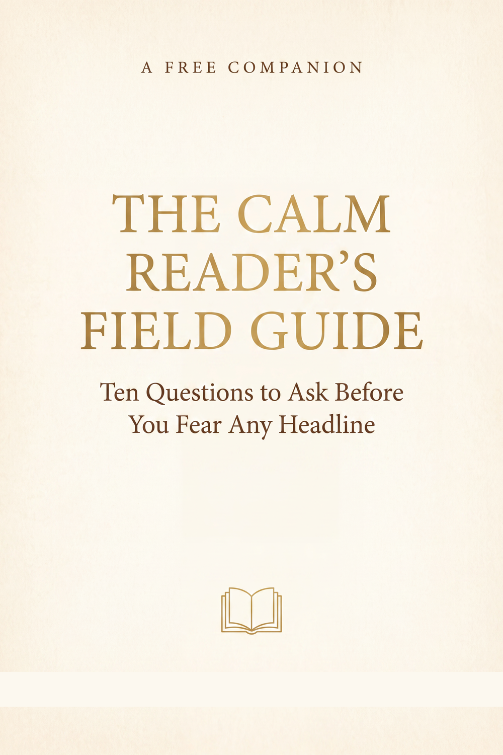 The Calm Reader's Field Guide
